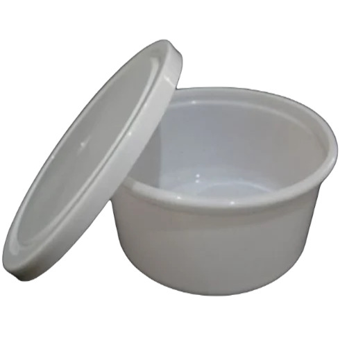 White Plastic Food Container