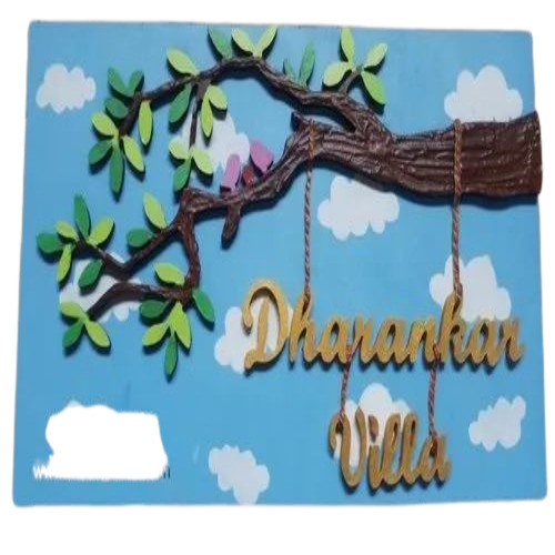 Wooden Name Plates For Home