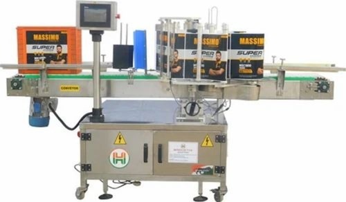 Battery Single Side Sticker Labeling Machine