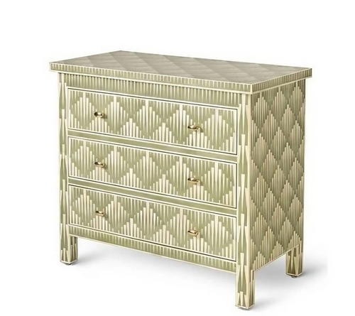 Bone Inlay Cabinet