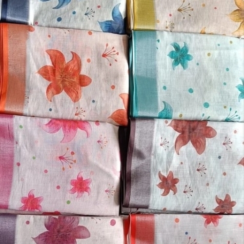 Cotton Silk Saree