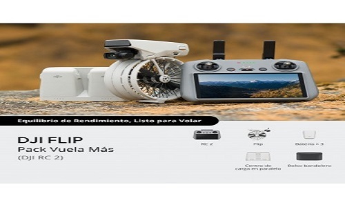 DJI Flip Drone Fly More Combo With RC2 Controller