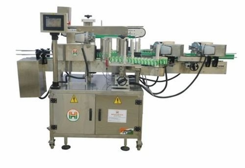 Flat Bottle Sticker Labeling Machine