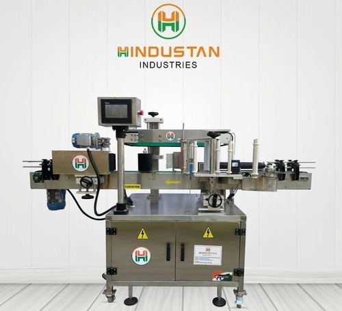 Liquor Round Bottle Front And Back Labeling Machine