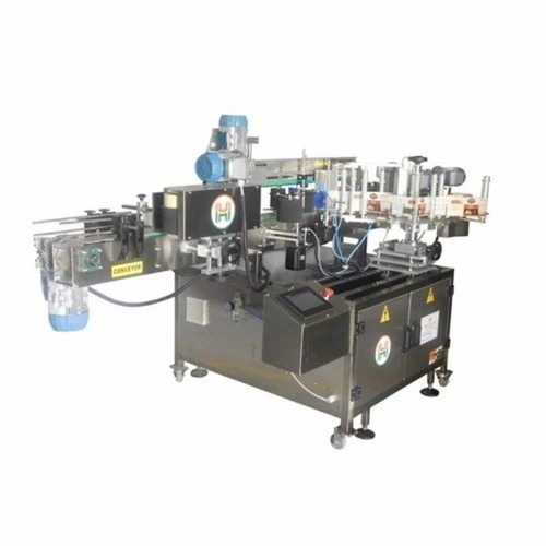 Square Jar Sticker Labeling Machine