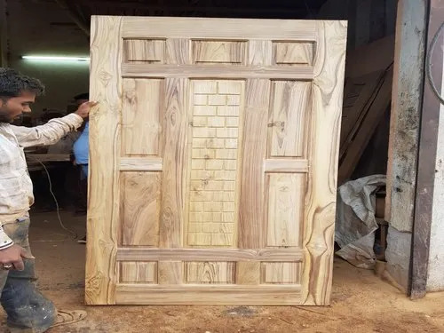 Teak Wood Double Door - Color: Allcolor