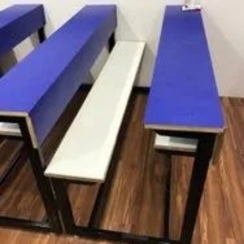 Wooden School Benches