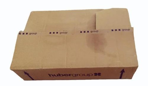 5 Ply Brown Printed Corrugated Packaging Box