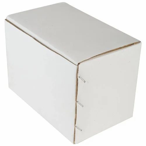 7 Ply White Corrugated Packaging Box