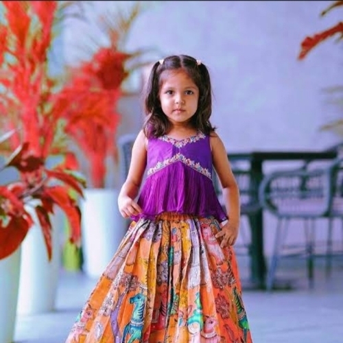 Girls Kids Lehenga