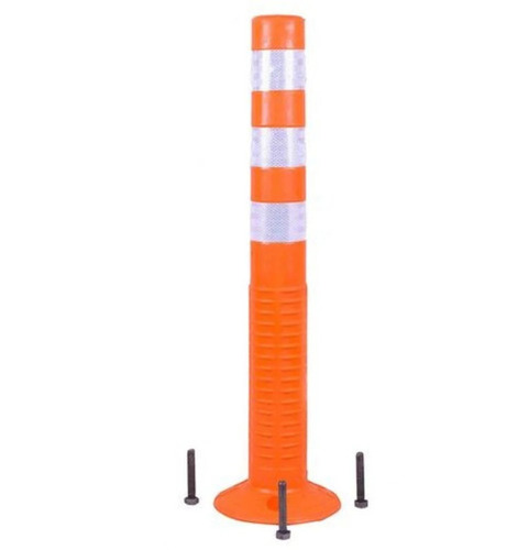 Orange Plastic Flexible Spring Post - Color: Na