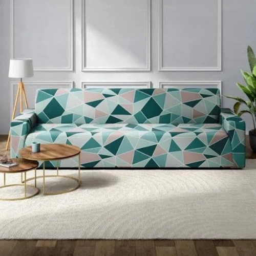 Printed 3 Seater Sofa Cover