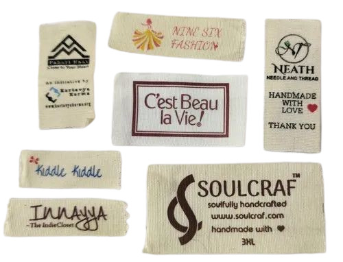 Printed Cotton Label