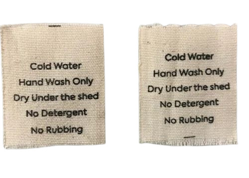 Printed Fabric Labels