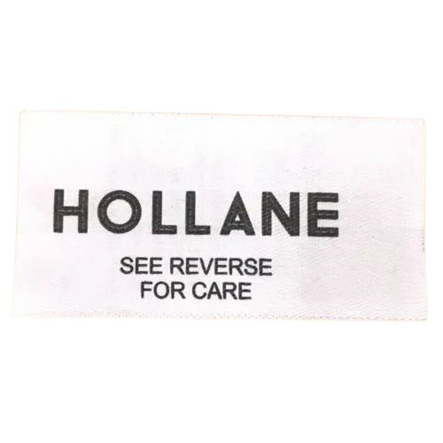 Printed Satin Label