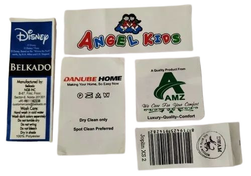 Taffeta Printed Label