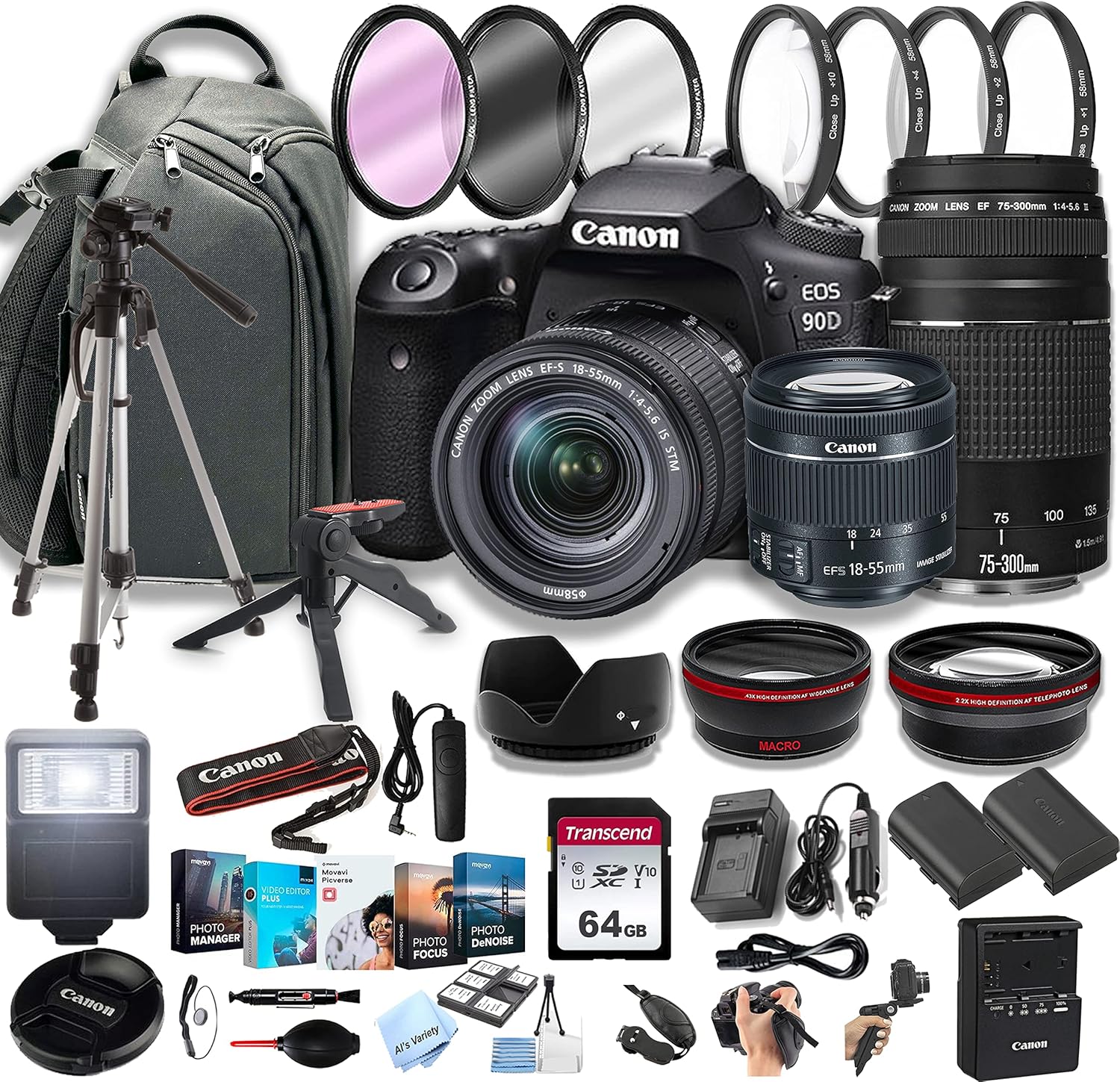 Canon EOS 90D DSLR Camera