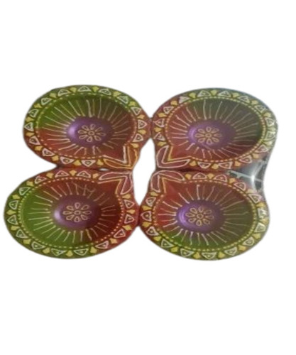 Clay Diya Set