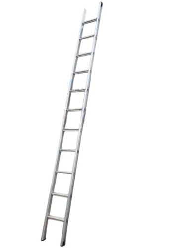 Silver Aluminum Simple Ladder