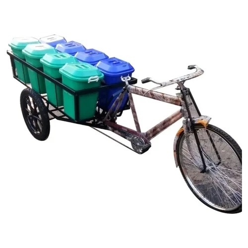 Tricycle garbage bin 