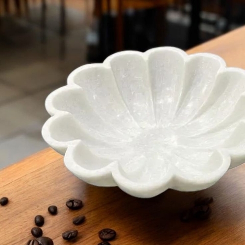 White Marble Bowl