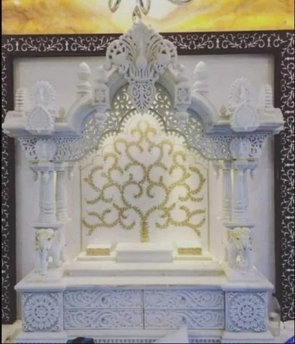 White Marble Temple - Metal Type: Brass