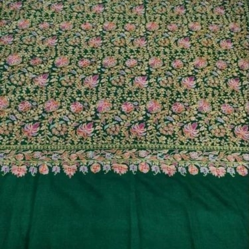 Embroidered Pashmina Shawls - Multicolor Standard Size | Extremely Warm, Breathable, Skin-friendly, Lightweight, Machine Washable