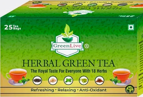 Green Live Herbal Green Tea Bags