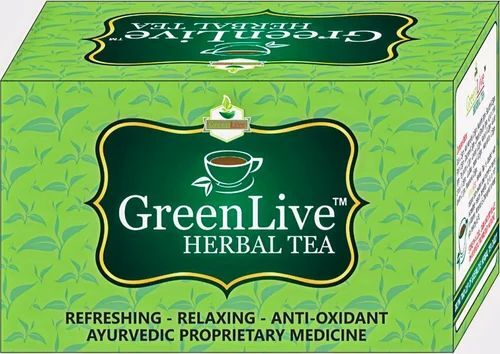 Green Live Herbal Tea Pouches