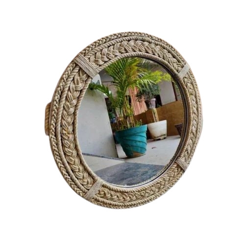 Round Glass Wall Mirror