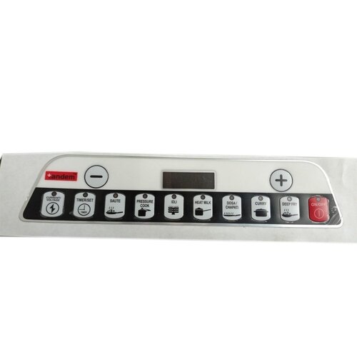 Adhesive Control Panel Sticker