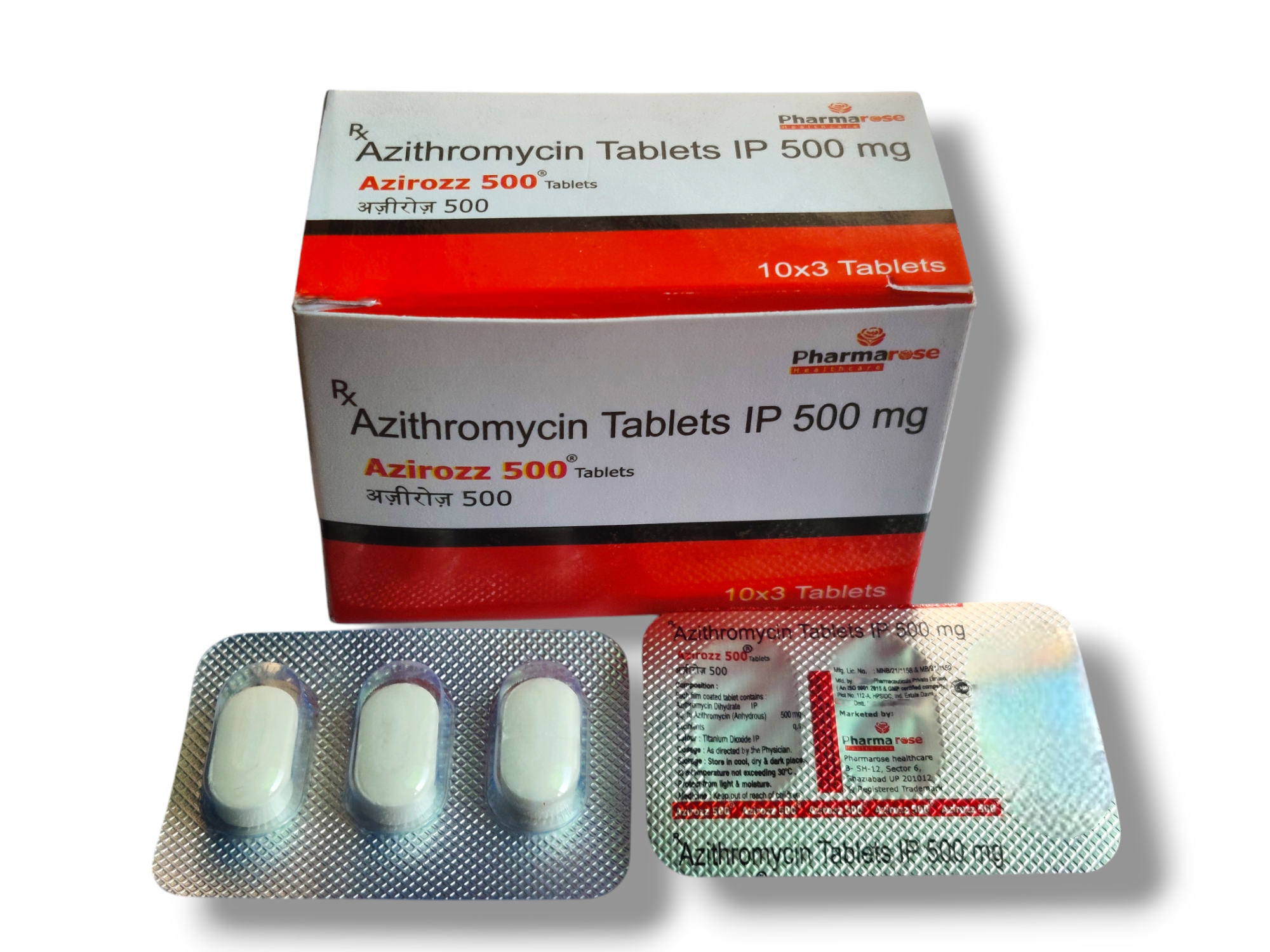 Azirozz 500mg Tablet