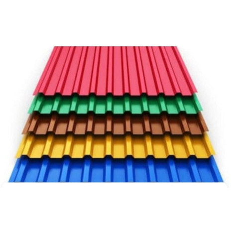 Color Coated Profile Sheets - Pattern: Plain