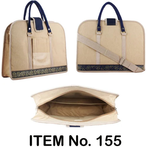 Laptop Jute Bags - Color: Multicolor