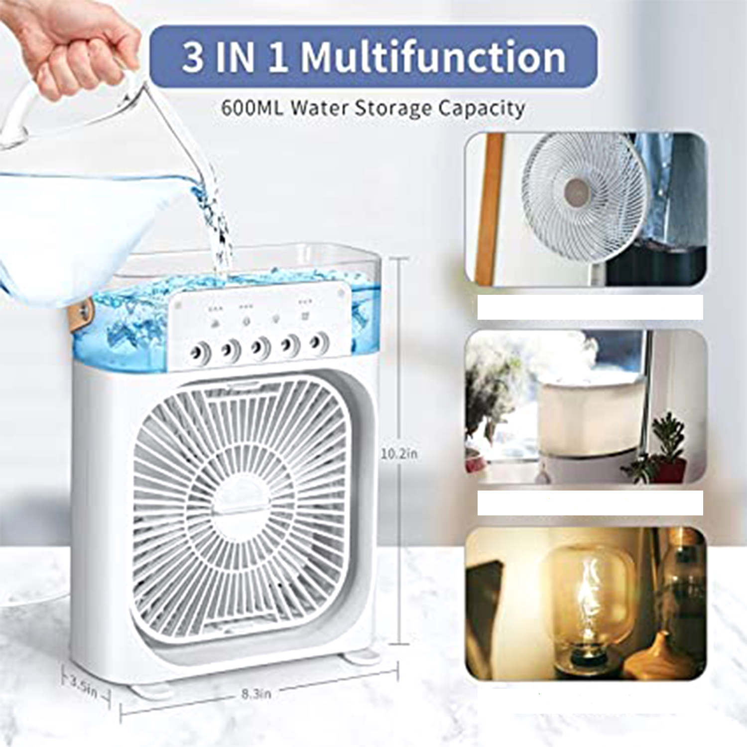 Portable Air Conditioner Fan Personal Air Cooler