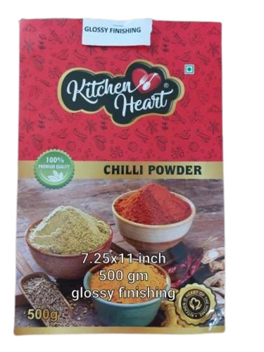 Red Chilli Powder Packaging Pouch