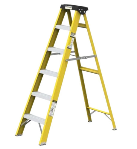 Industrial Frp Safety Platform Ladder
