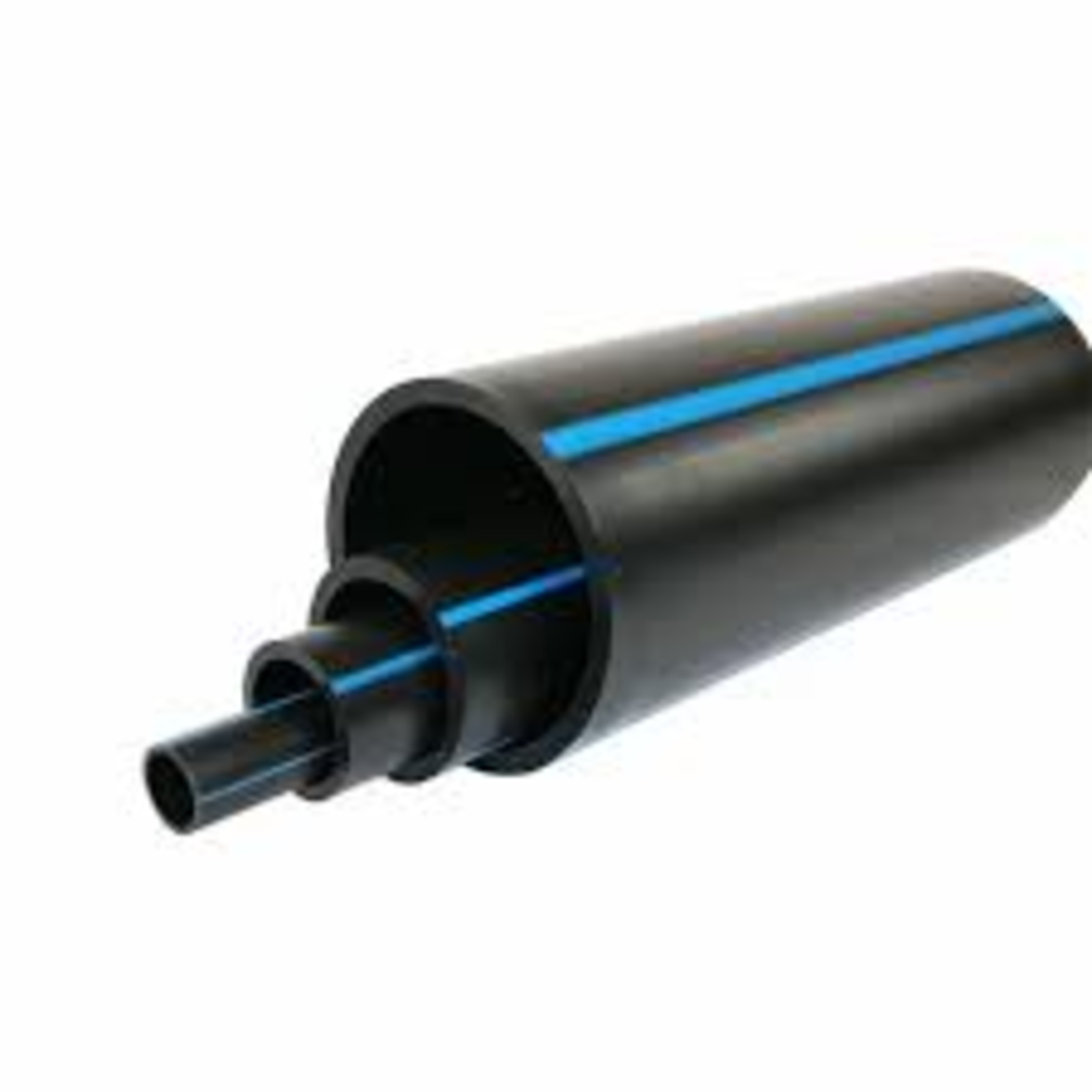 140mm 5 Inch HDPE Pipes PE80 PN3.2