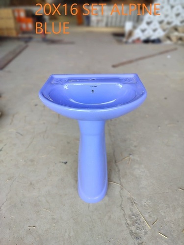 BASIN WITH PEDESTAL