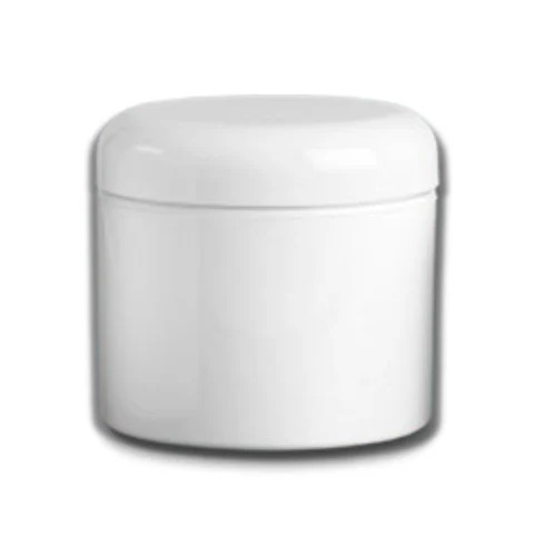 Cosmetic Jars - Color: White