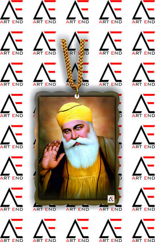 Sikh Hindu Car Hanging Ornament - Color: Multiple