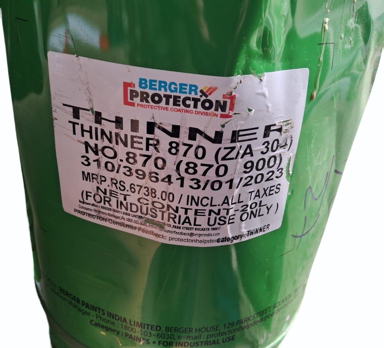 Thinner 870 (Zinc Silicate Primer Thinner)