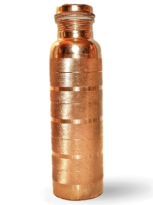 Copper Water Bottle - Coating Type: Silver Touch Ni