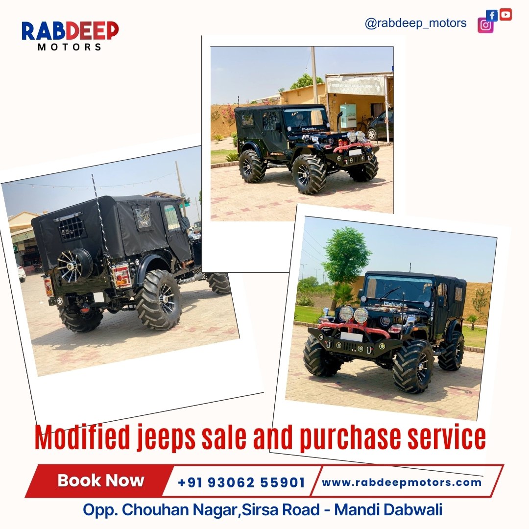 sale For Modified Jeeps
