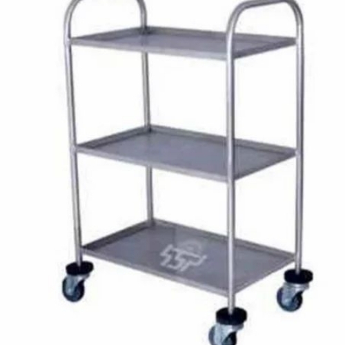 SS Kitchen Trolley