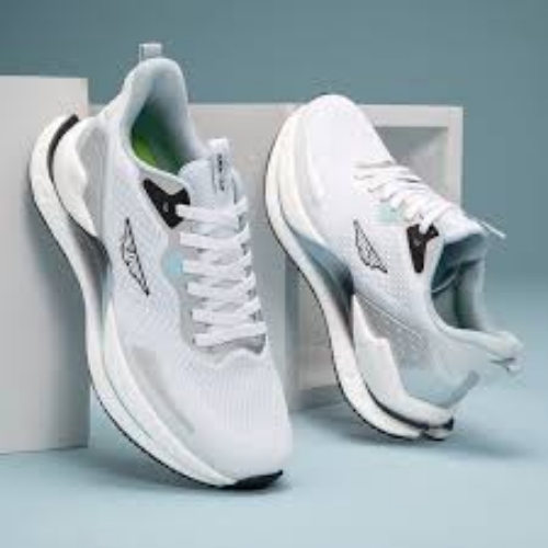White sports shoes