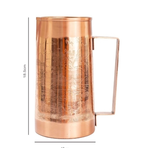 Copper Engraving Jug