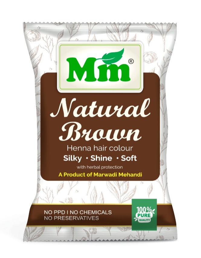 Mm Brown Henna Powder - Feature: No Side Effects