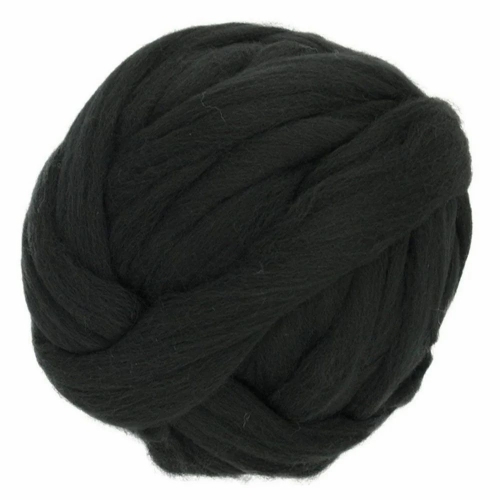 Black Super Bulky Yarn