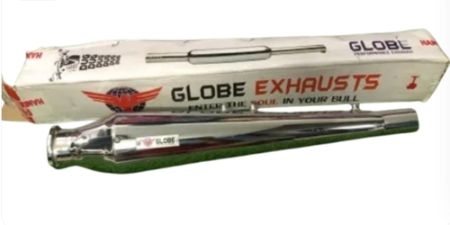 Globe Launcher Silencer For Royal Enfield Bullet
